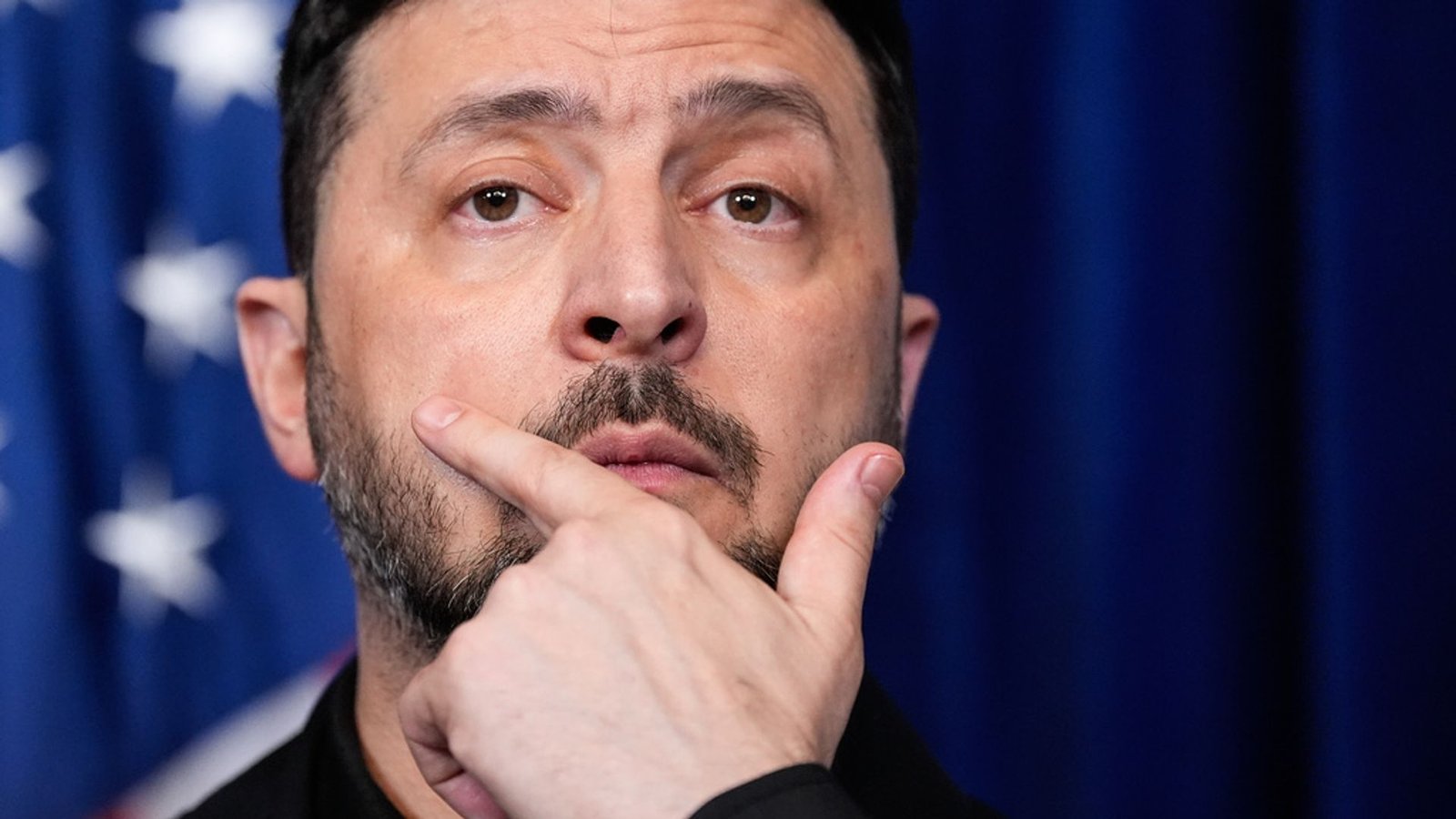 Zelenskyy’s reaction to Trump said it all as his poker face slipped after peace talks