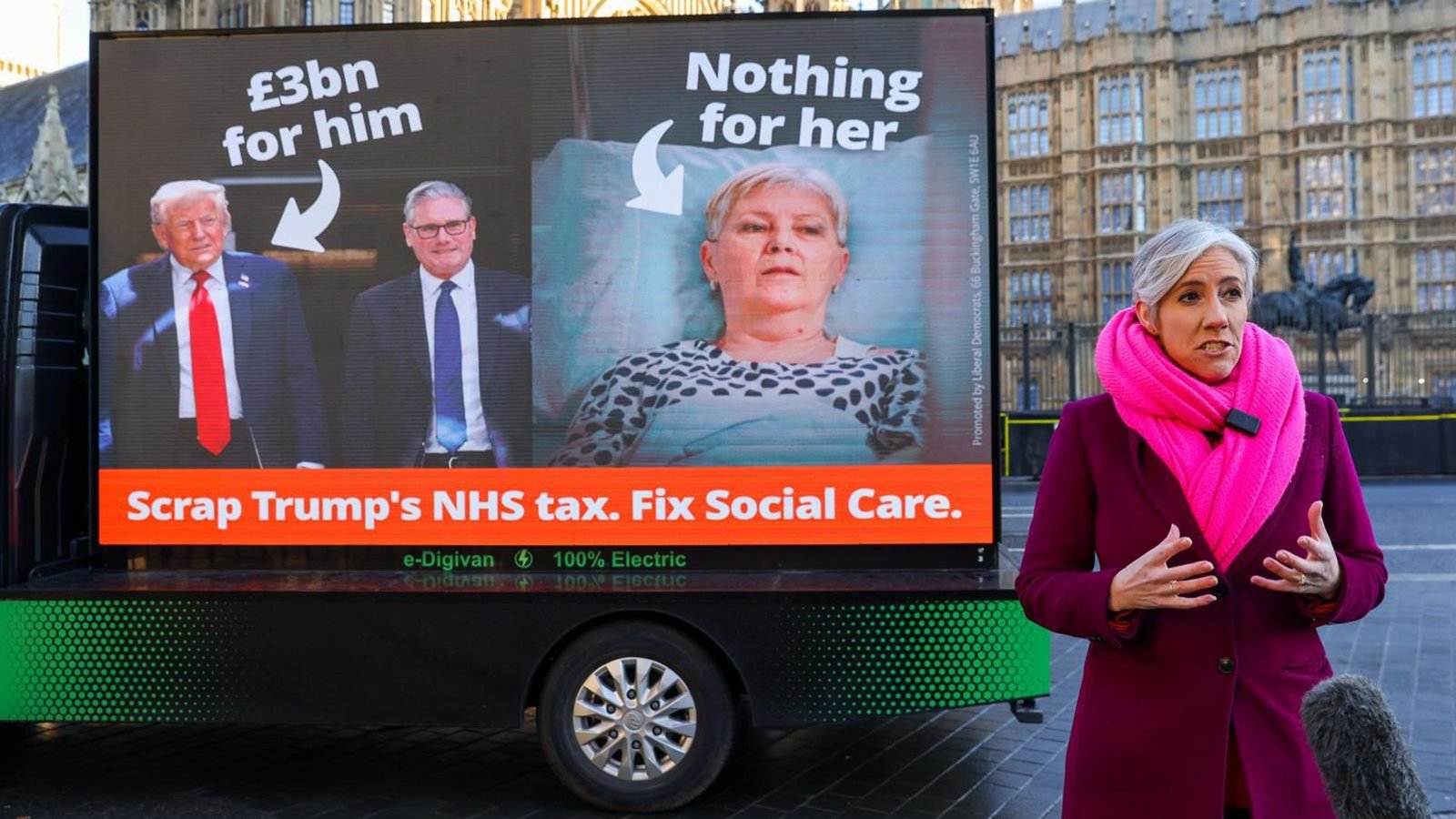 Starmer accused of diverting NHS ‘billions’ to appease Trump