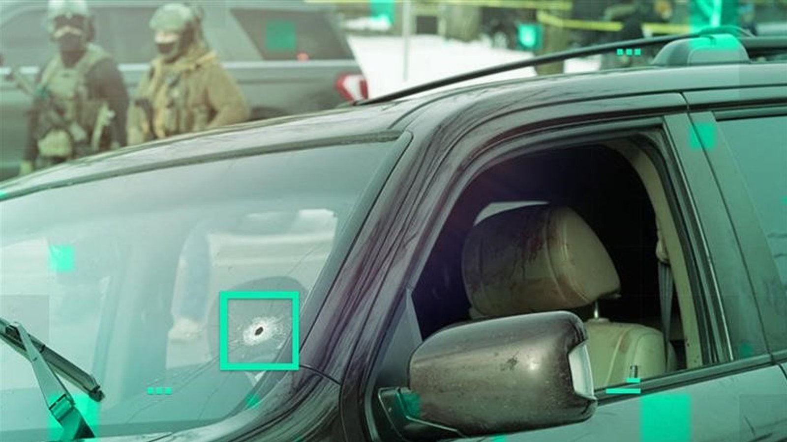 What does the footage of the fatal Minneapolis ICE shooting show?