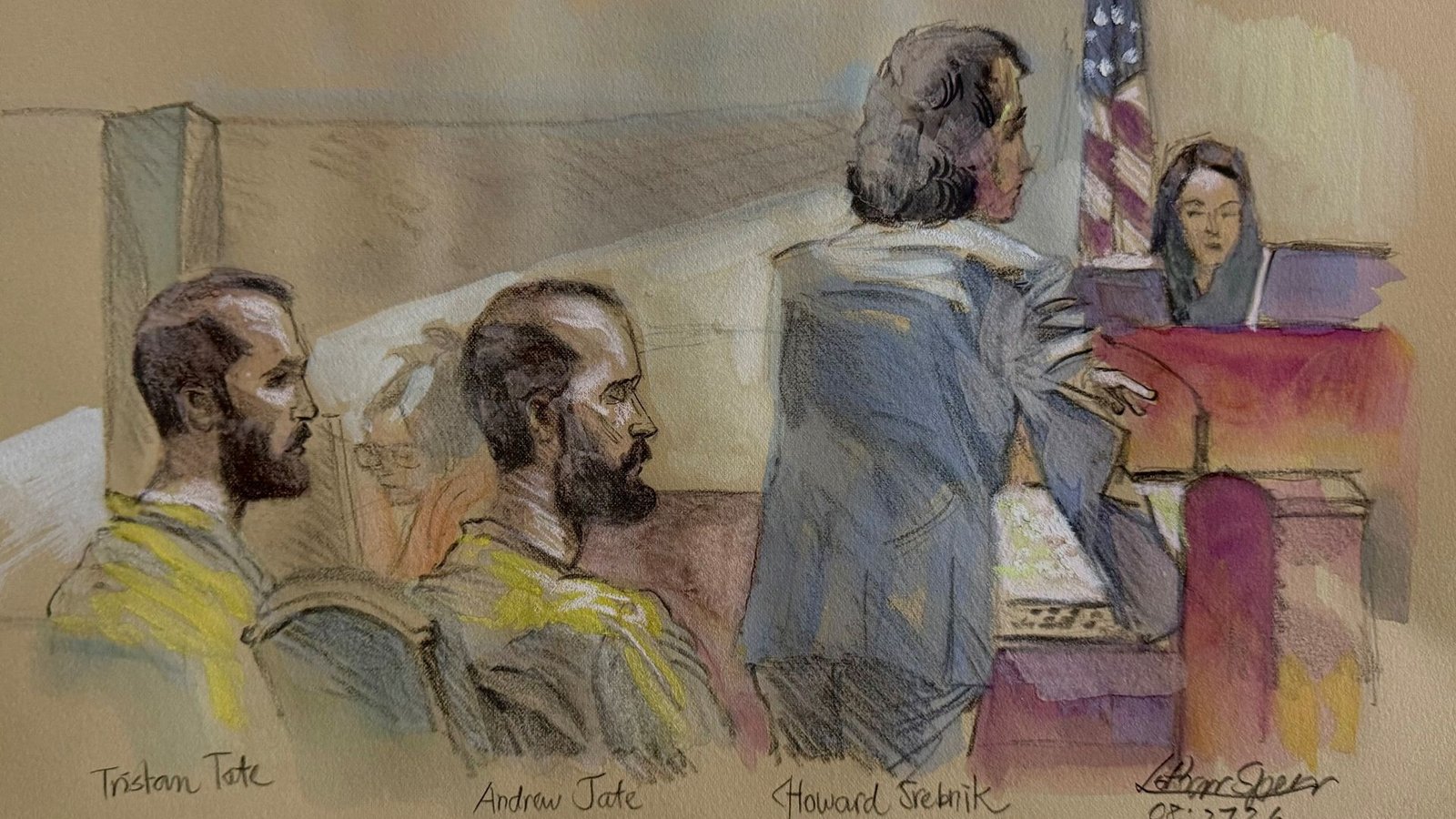 ‘It’s death by scurvy’: Andrew and Tristan Tate fight UK extradition